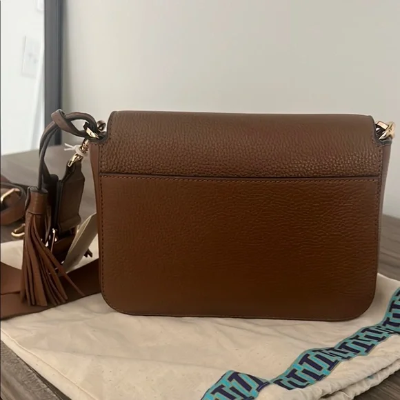 NWT Tory Burch Brown Crossbody Bag - 100% Authentic - Picture 4 of 8